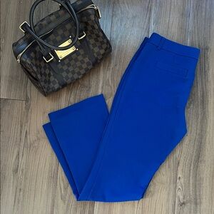 Express Vibrant Blue Women's Trousers/Work Pants